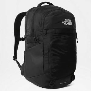 Men's The North Face Router Backpacks Black | Malaysia-2359476