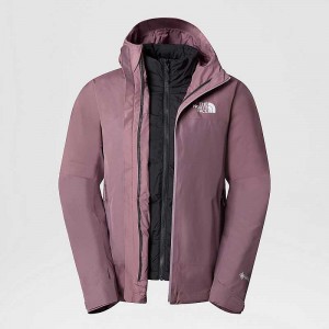 Women's The North Face Mountain Light TriclimateGORE-TEX® 3 In 1 Jackets Grey | Malaysia-1075623